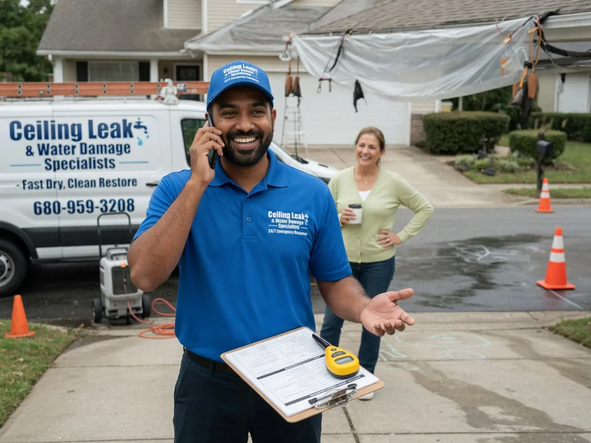 Ceiling Leak Cleanup Gibson, IA FAQs